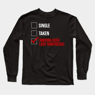 Single Taken Dimitrescu Long Sleeve T-Shirt